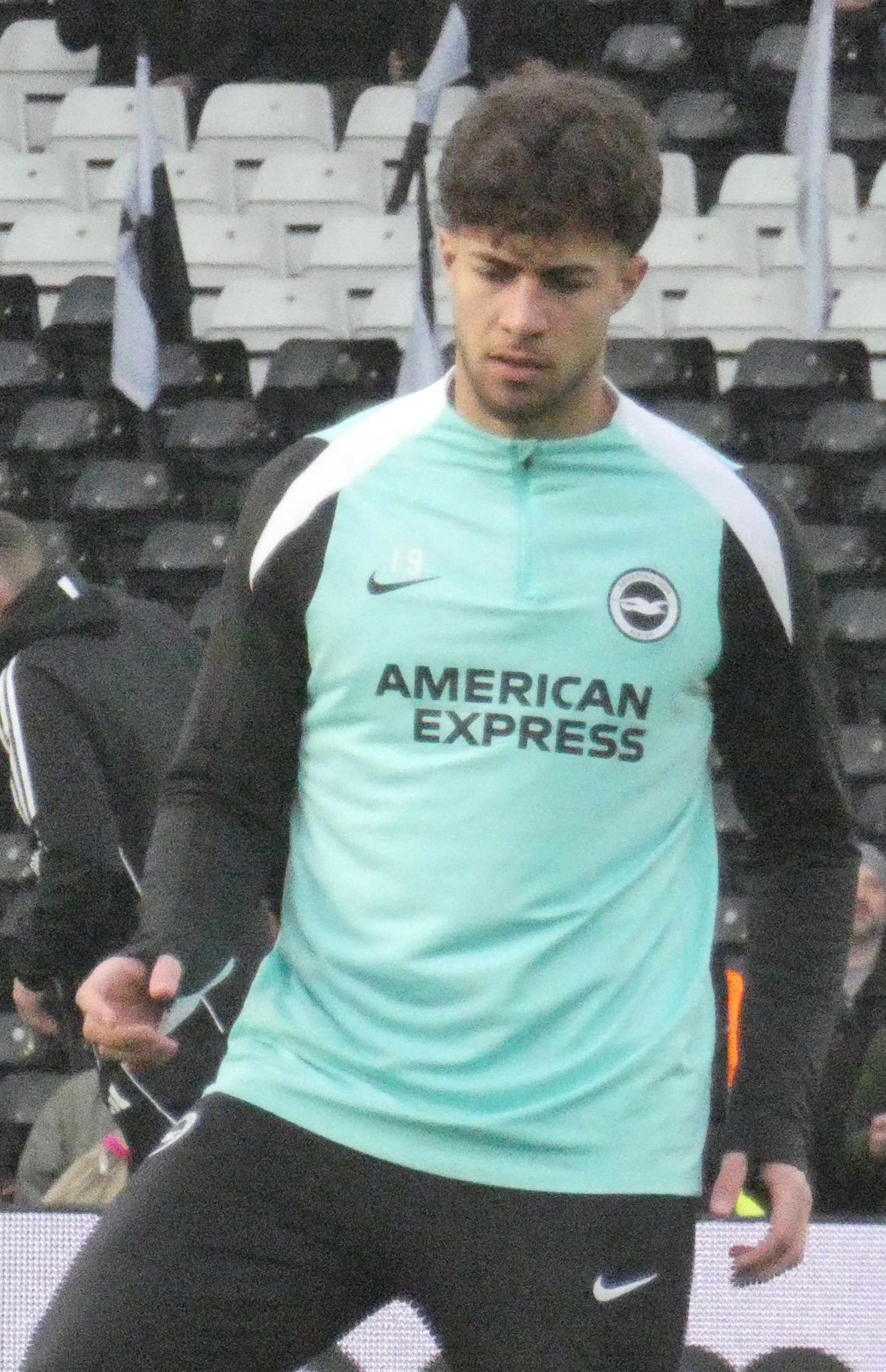 Charalampos Kostoulas in January 2026, the Greek forward set up Ayari and then scored Brighton's fourth against Palace.