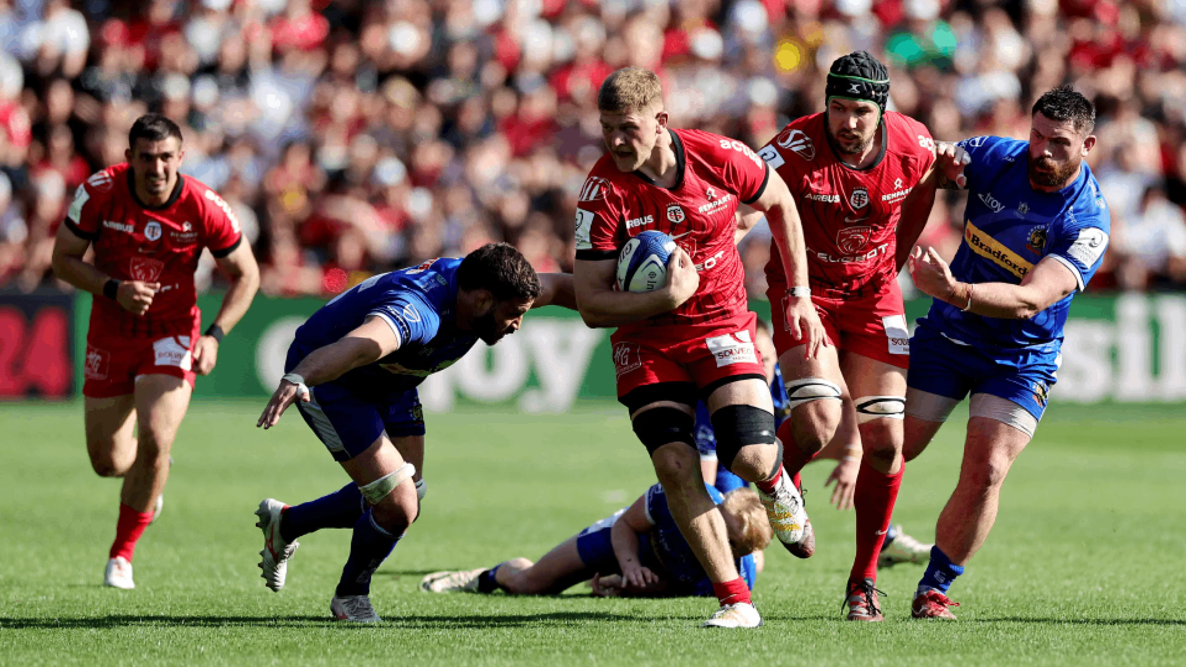 Toulouse and Exeter collide in European Champions Cup action