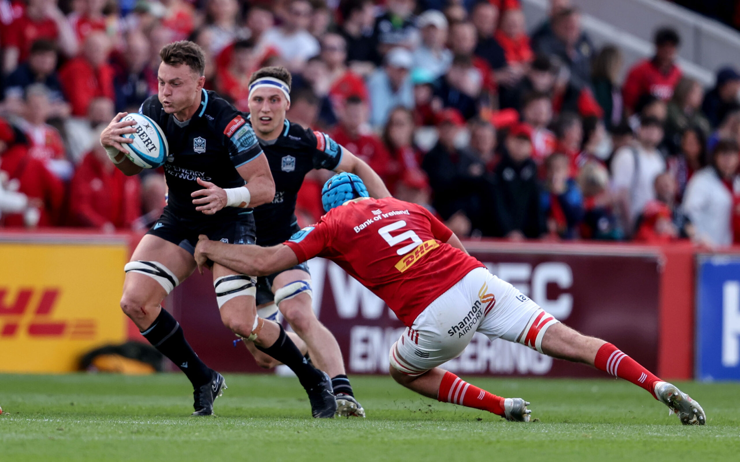 File photo: Glasgow Warriors, whose 47-27 comeback win at Sale was one of only three away victories in the round.