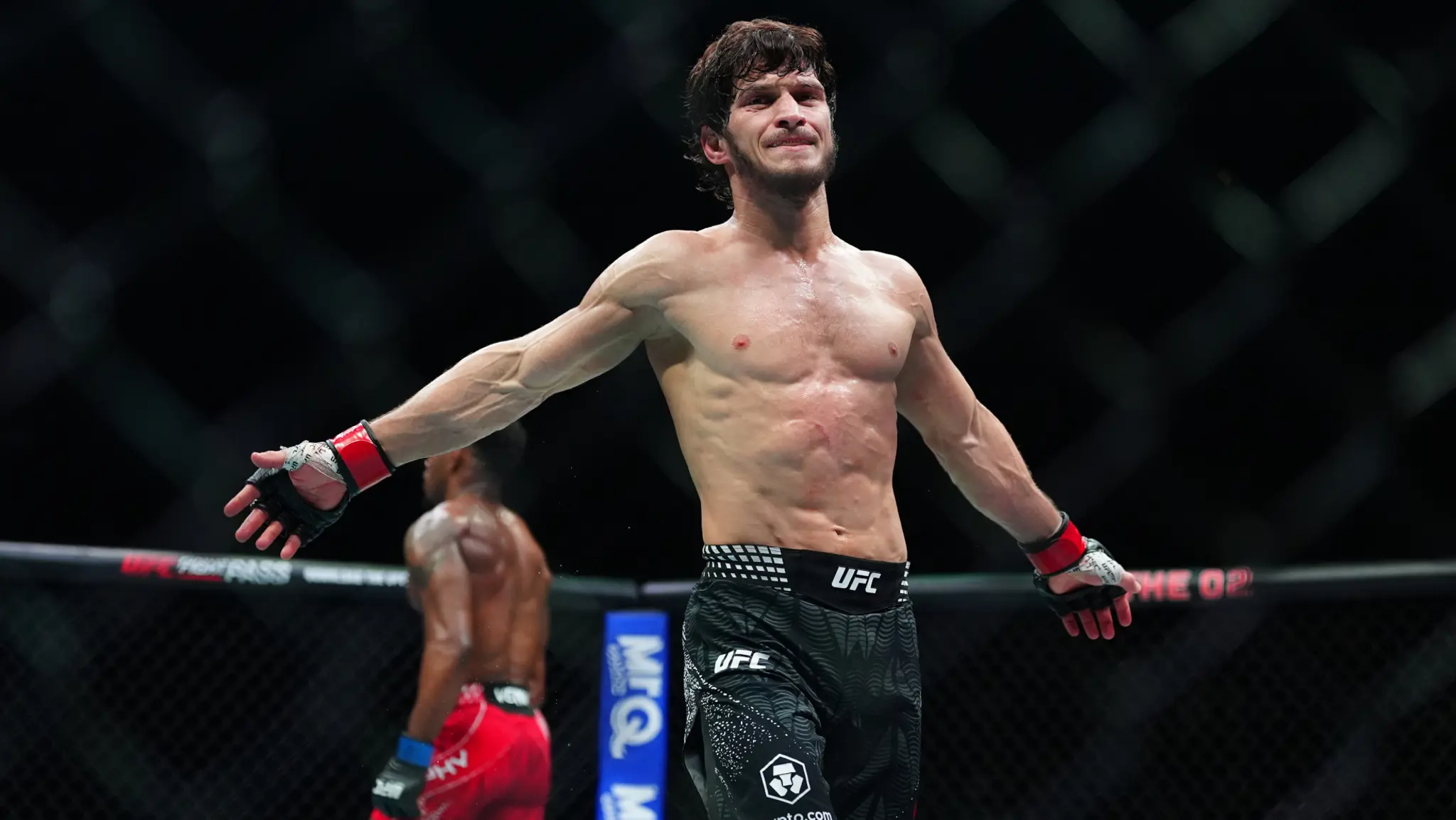 File photo: unbeaten contender Movsar Evloev (20-0), fighting for the featherweight title at UFC 333.