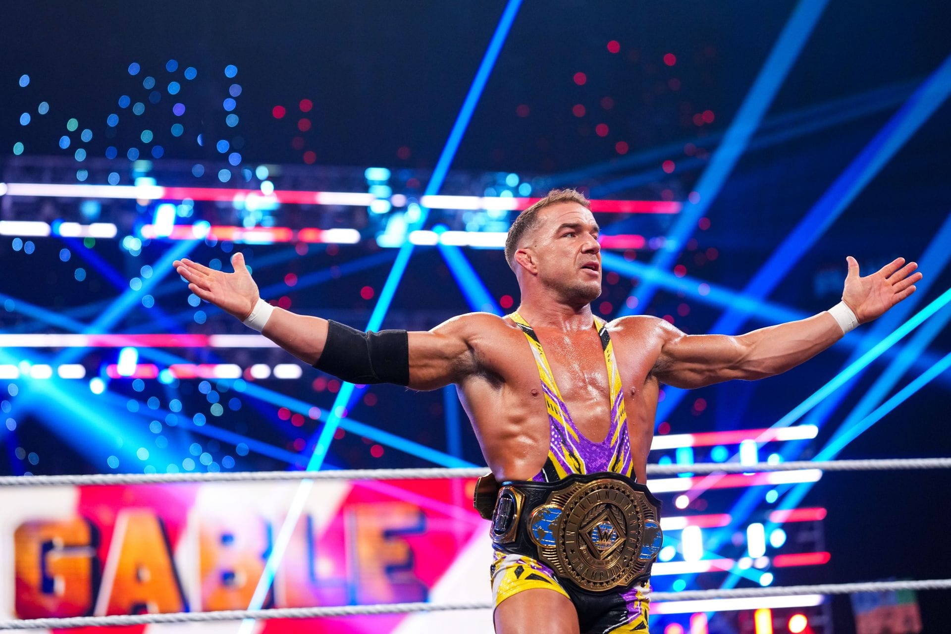 Chad Gable, the Intercontinental Champion (file photo)