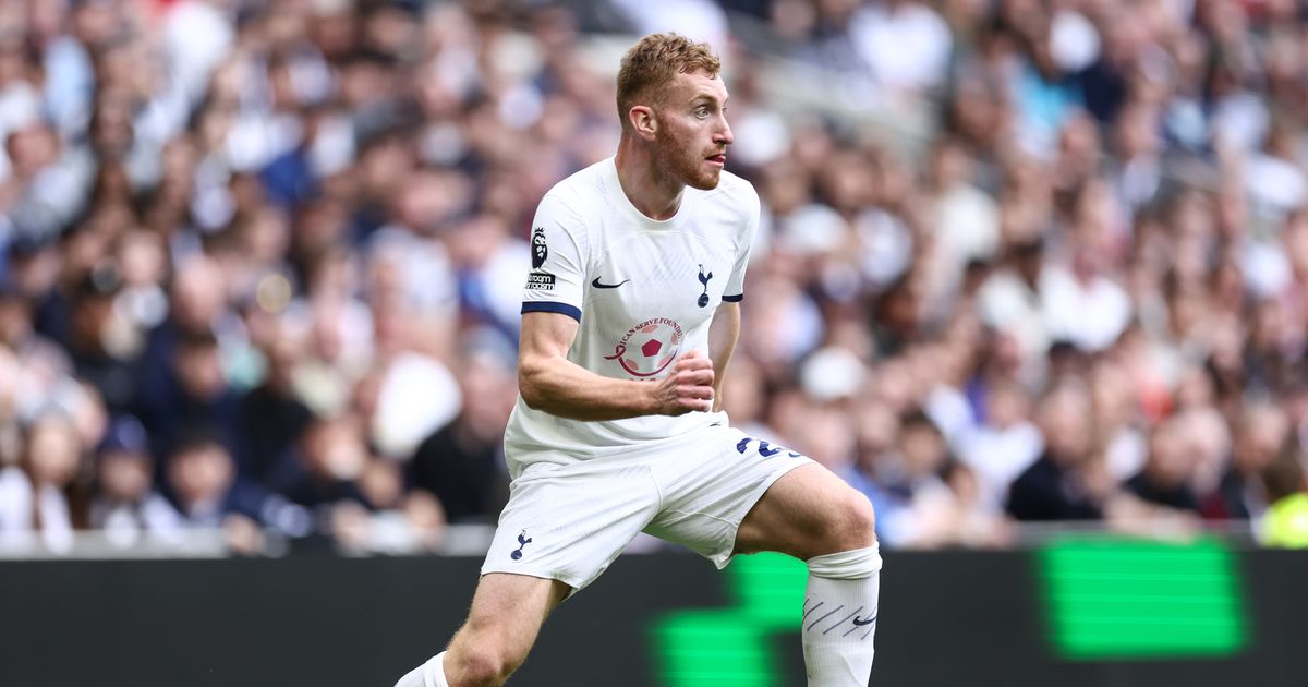 File photo: Dejan Kulusevski in Tottenham colours.