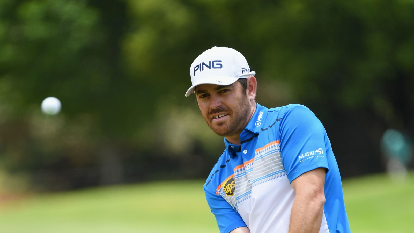 Louis Oosthuizen at the South African Open