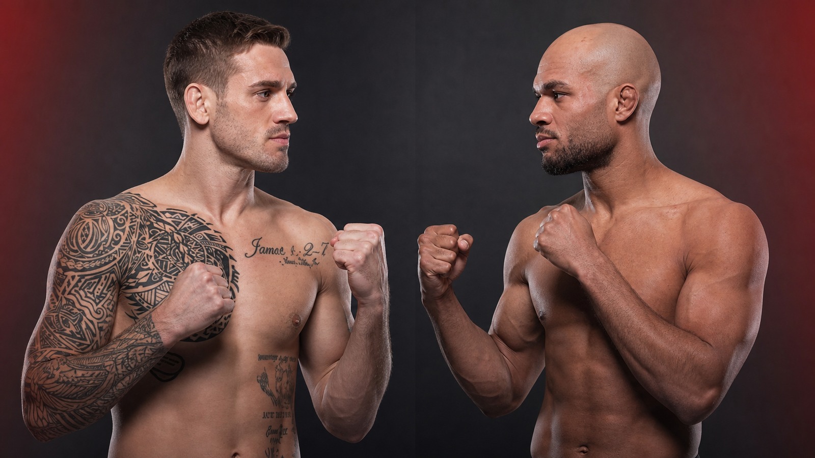 Brendan Allen and Christian Leroy Duncan face off ahead of their UFC Fight Night main event in Las Vegas