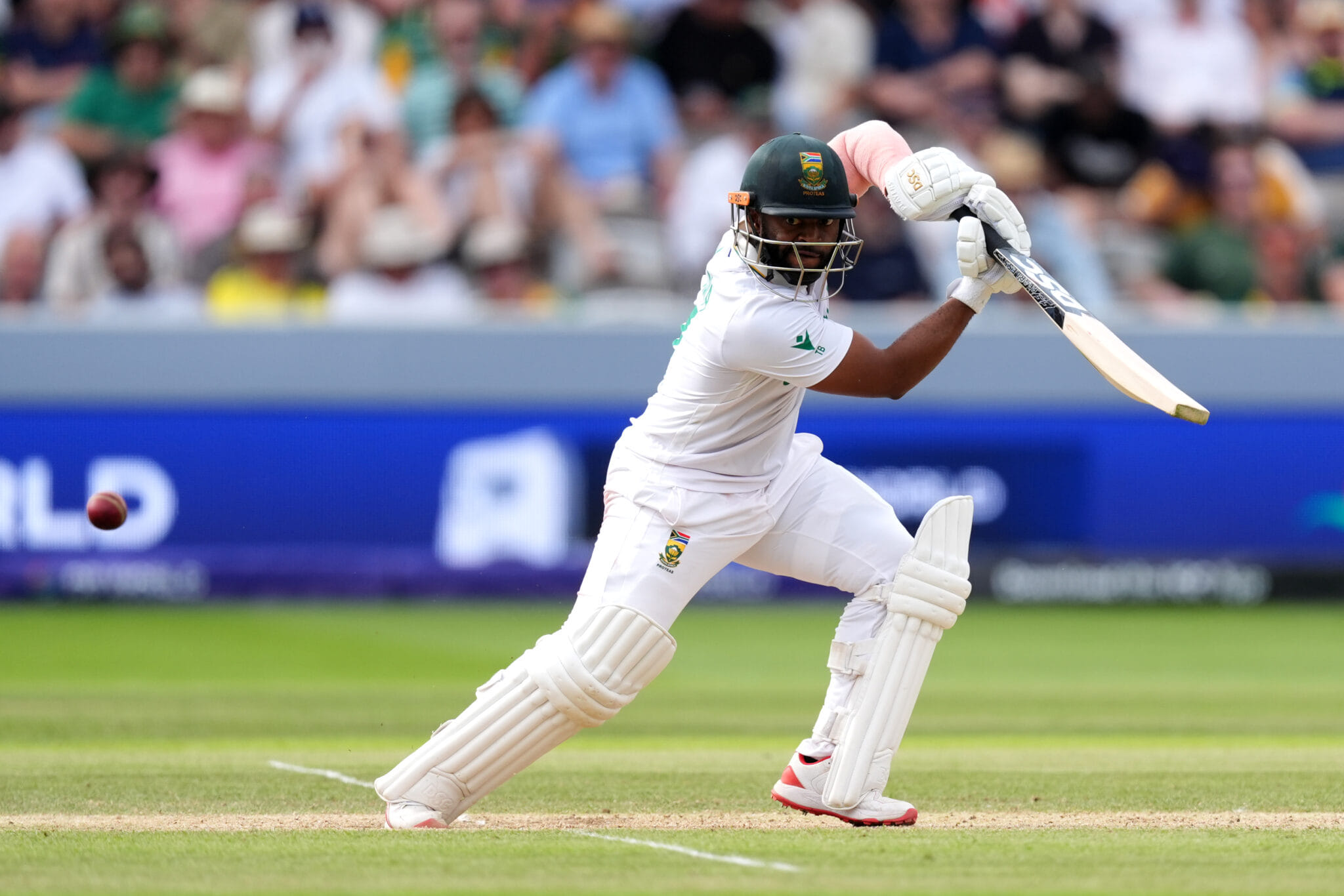 Temba Bavuma batting for South Africa
