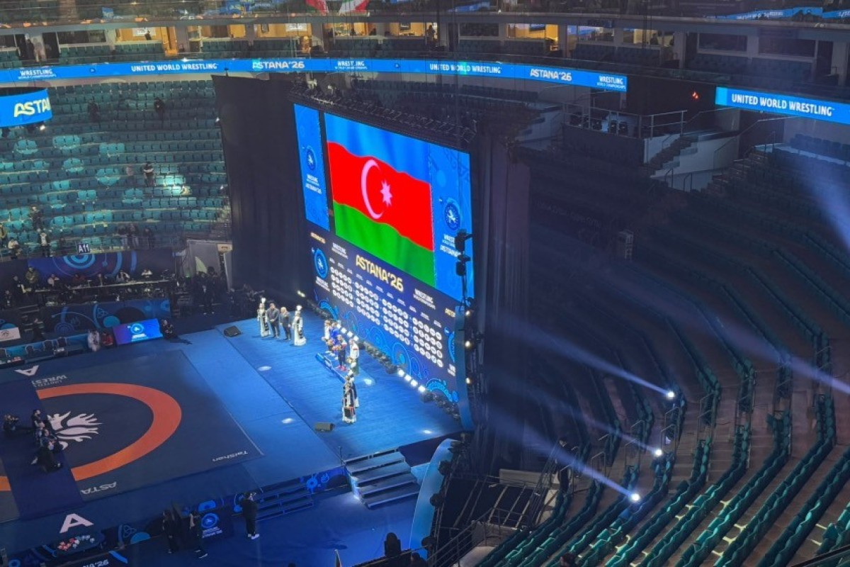 Azizli wins fifth world title as Azerbaijan takes two Greco-Roman golds on opening day in Astana - inside1