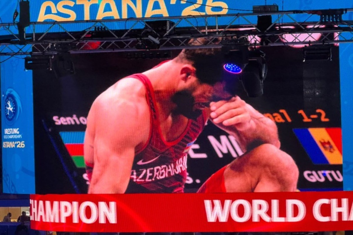 Azizli wins fifth world title as Azerbaijan takes two Greco-Roman golds on opening day in Astana - inside2
