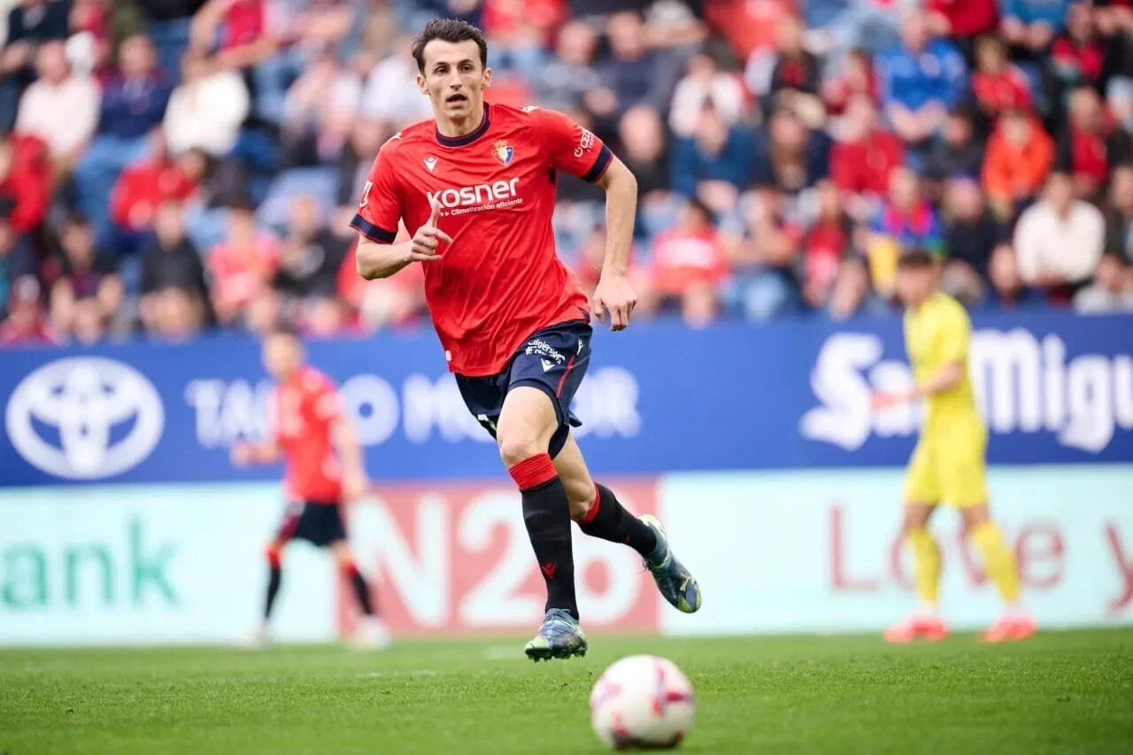 Ante Budimir of Osasuna