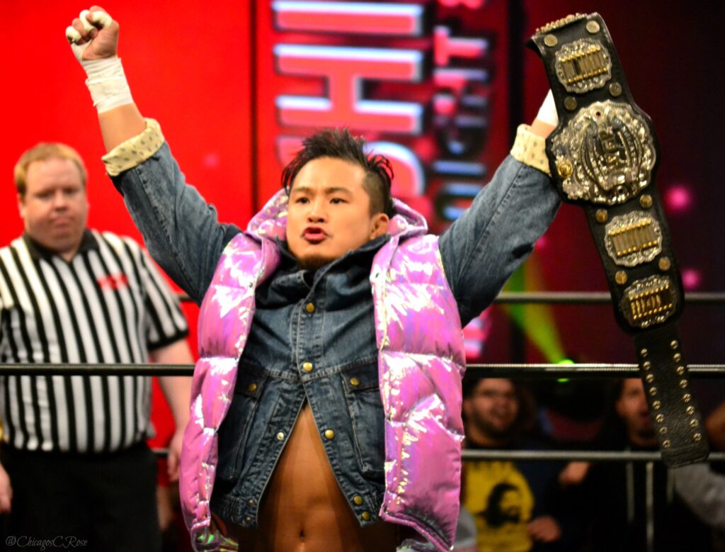 KUSHIDA, who teamed with Nick Wayne to win on Night Three