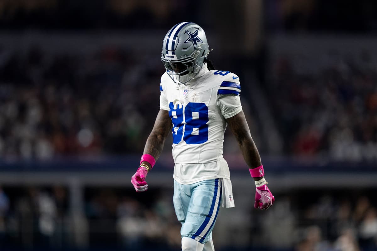 CeeDee Lamb, who caught two touchdown passes in the Cowboys 38-21 win over the Eagles