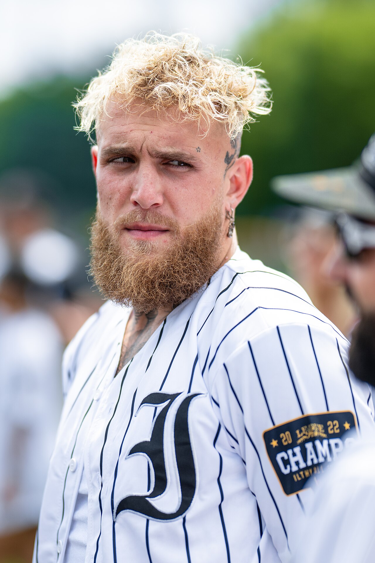 File portrait photo of Jake Paul, not a photo of the announced Dubai event