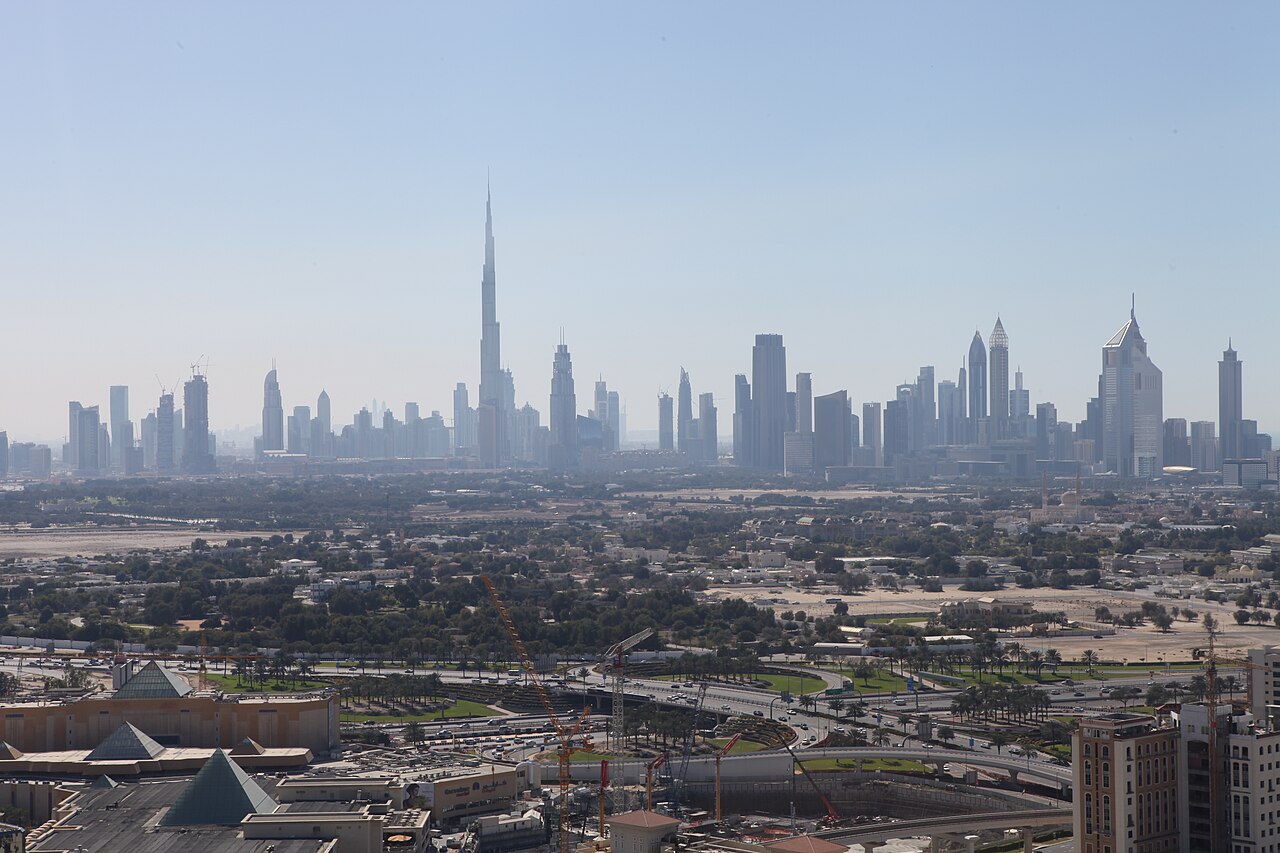 File photo of the Dubai skyline, not the announced fight venue