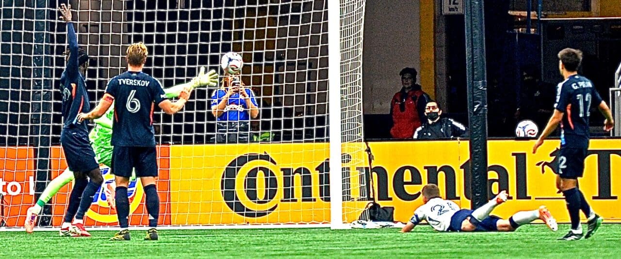 Match action from Vancouver's 4-1 win over San Diego FC at BC Place, as published with Prost International's 29 October 2026 match report.