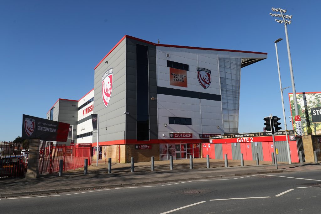 File photo of Kingsholm Stadium, home of Gloucester Rugby.