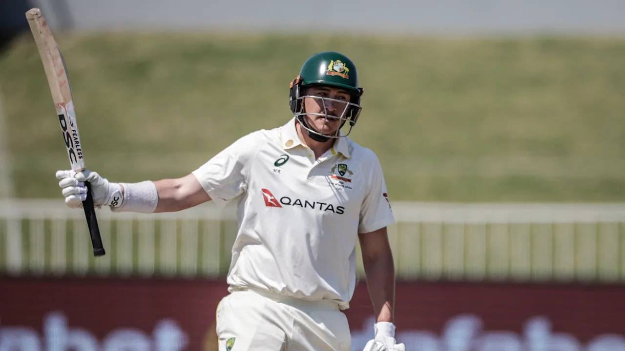 Matt Renshaw pictured in the ICC’s report on his Durban performance and Test ranking.