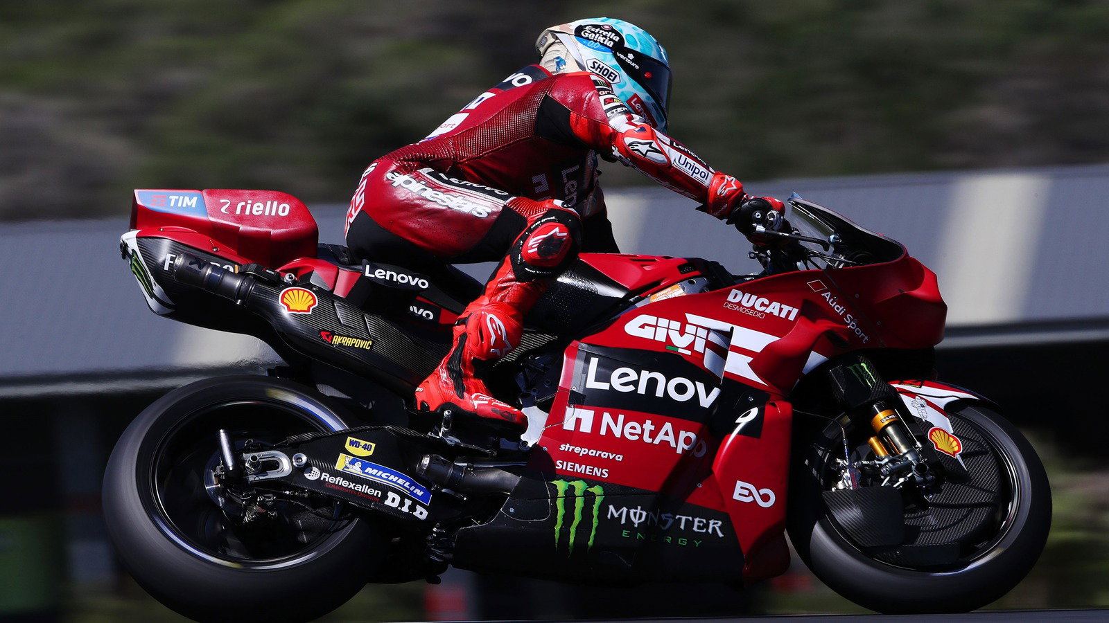 Marc Marquez riding his factory Ducati at Phillip Island during the 2026 Australian MotoGP sprint