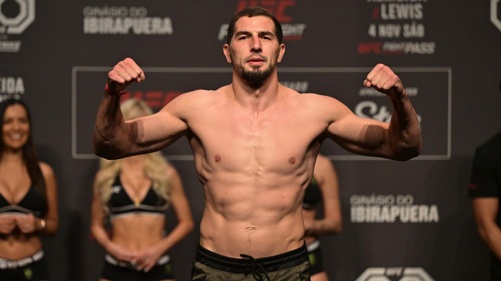 Archival photo of Abus Magomedov, not a photo from UFC 333