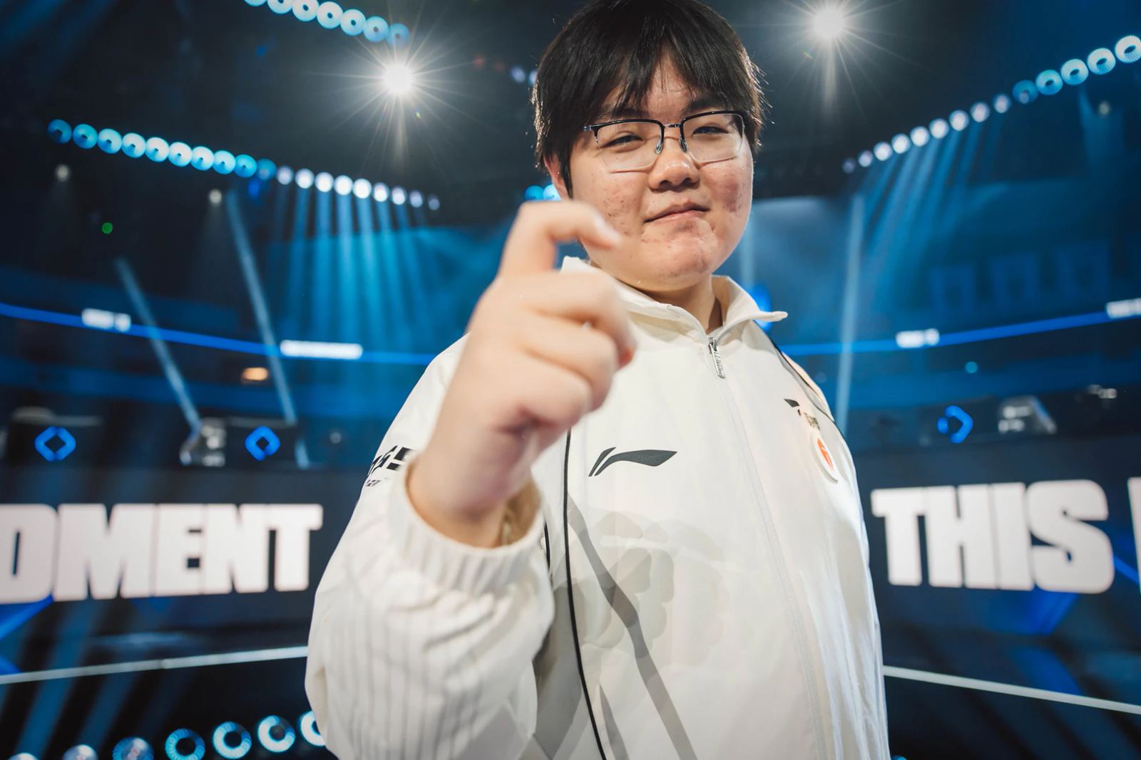 369 after Top Esports' victory against Bilibili Gaming at Worlds 2026