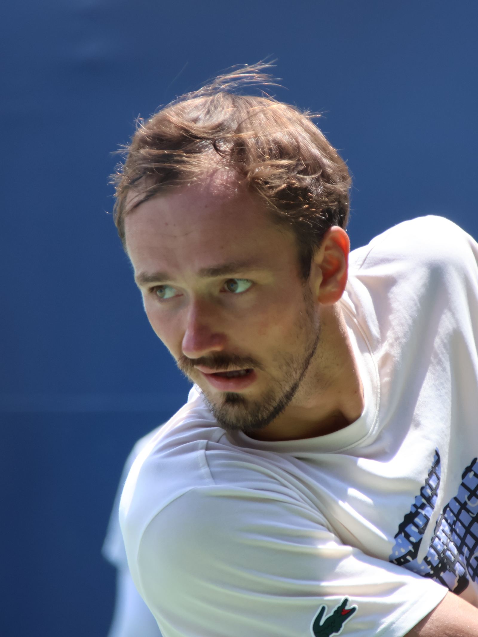 File photo, not from the Vienna match: Daniil Medvedev at the 2025 DC Open.