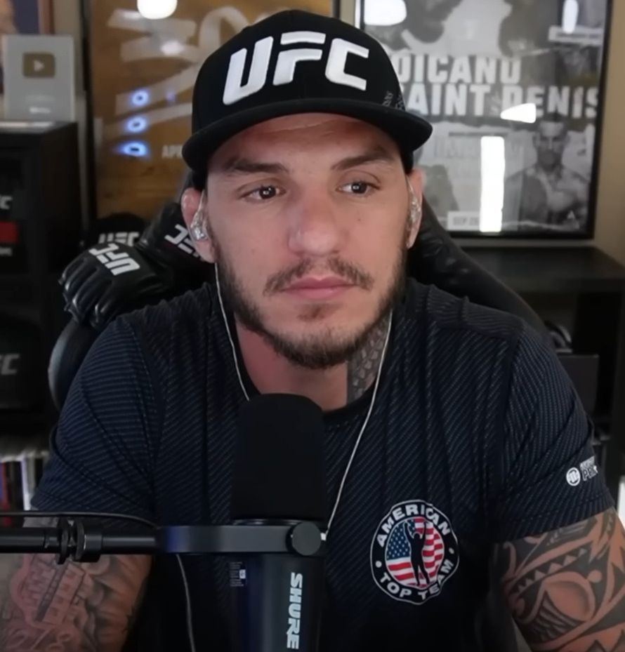 Archive photo: Renato Moicano in 2025, not from UFC Fight Night 292