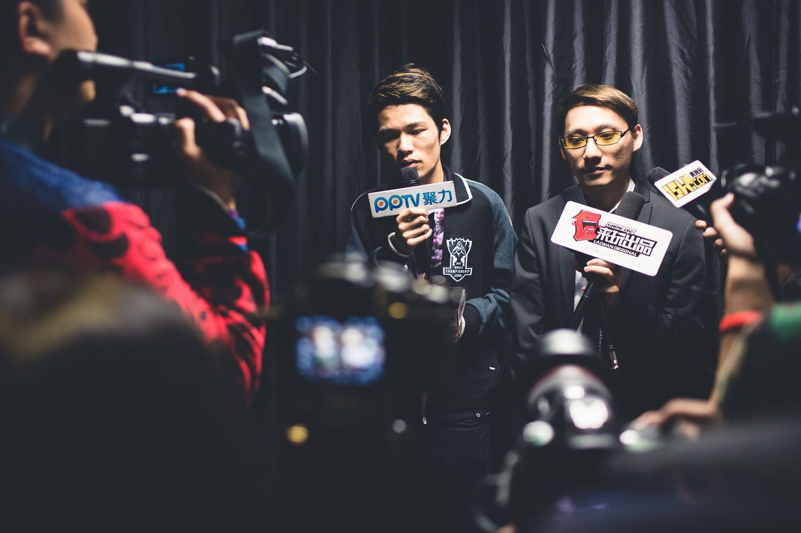 Archive photo: League of Legends World Championship group-stage play on stage, not the 2026 Allen event